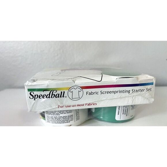 Speedball Fabric Screen Printing Ink Starter Set, 6-Colors, 4-Ounce for... - Picture 5 of 7